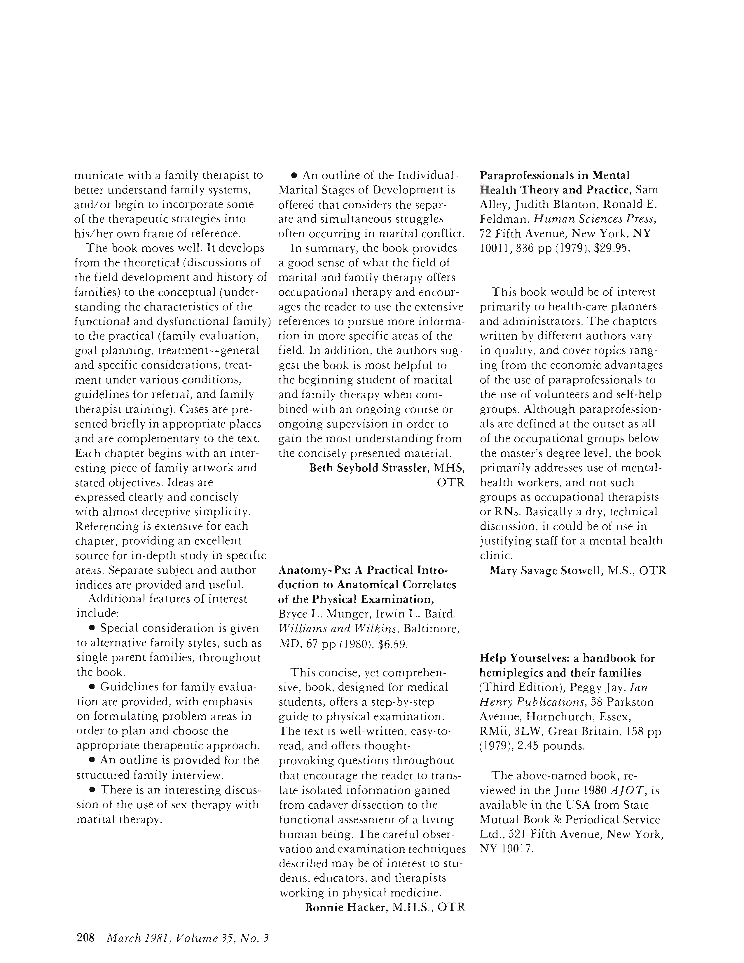First page of Anatomy-Px: A Practical Introduction to Anatomical Correlates of the Physical Examination