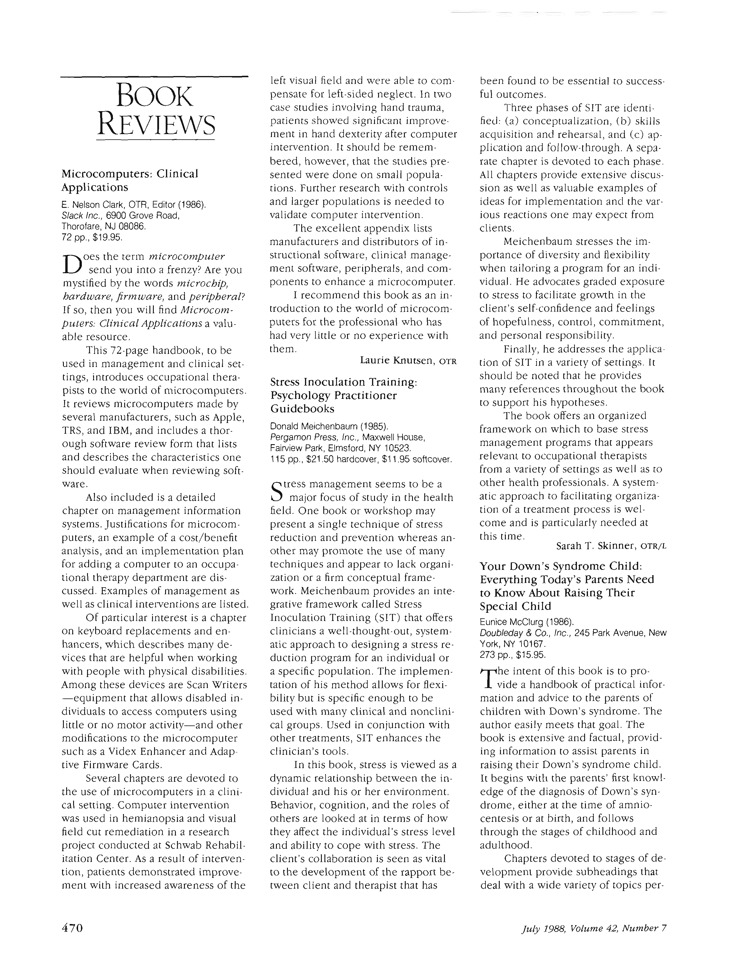 Stress Inoculation Training: Psychology Practitioner Guidebooks | The ...