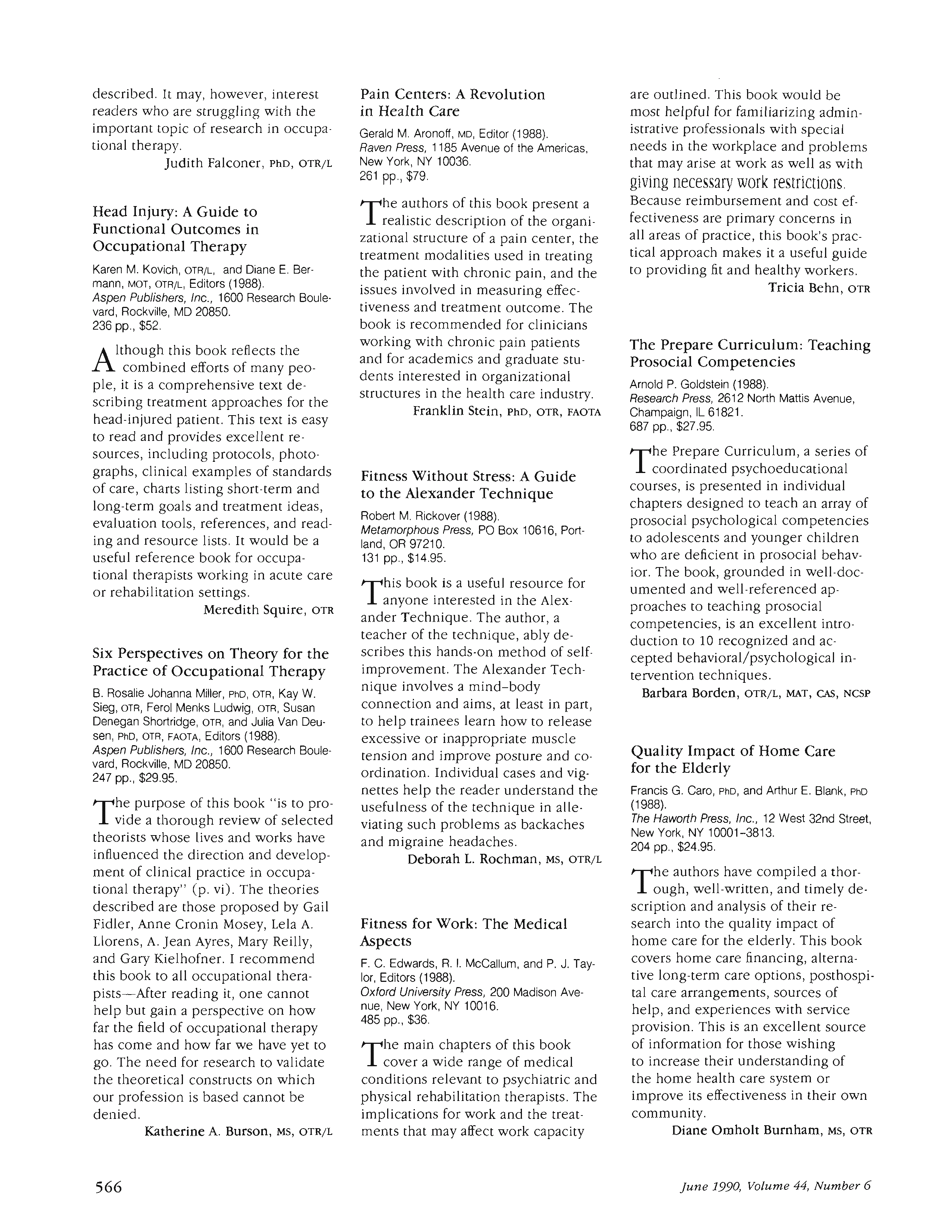 First page of Fitness for Work: The Medical Aspects