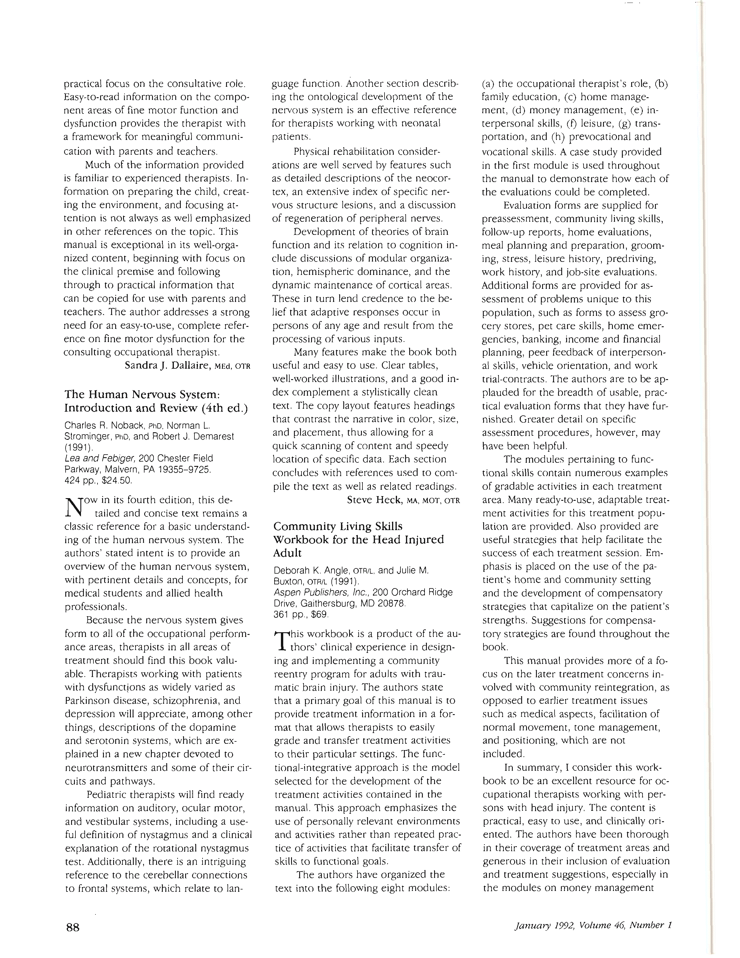 First page of The Human Nervous System: Introduction and Review (4th ed.)