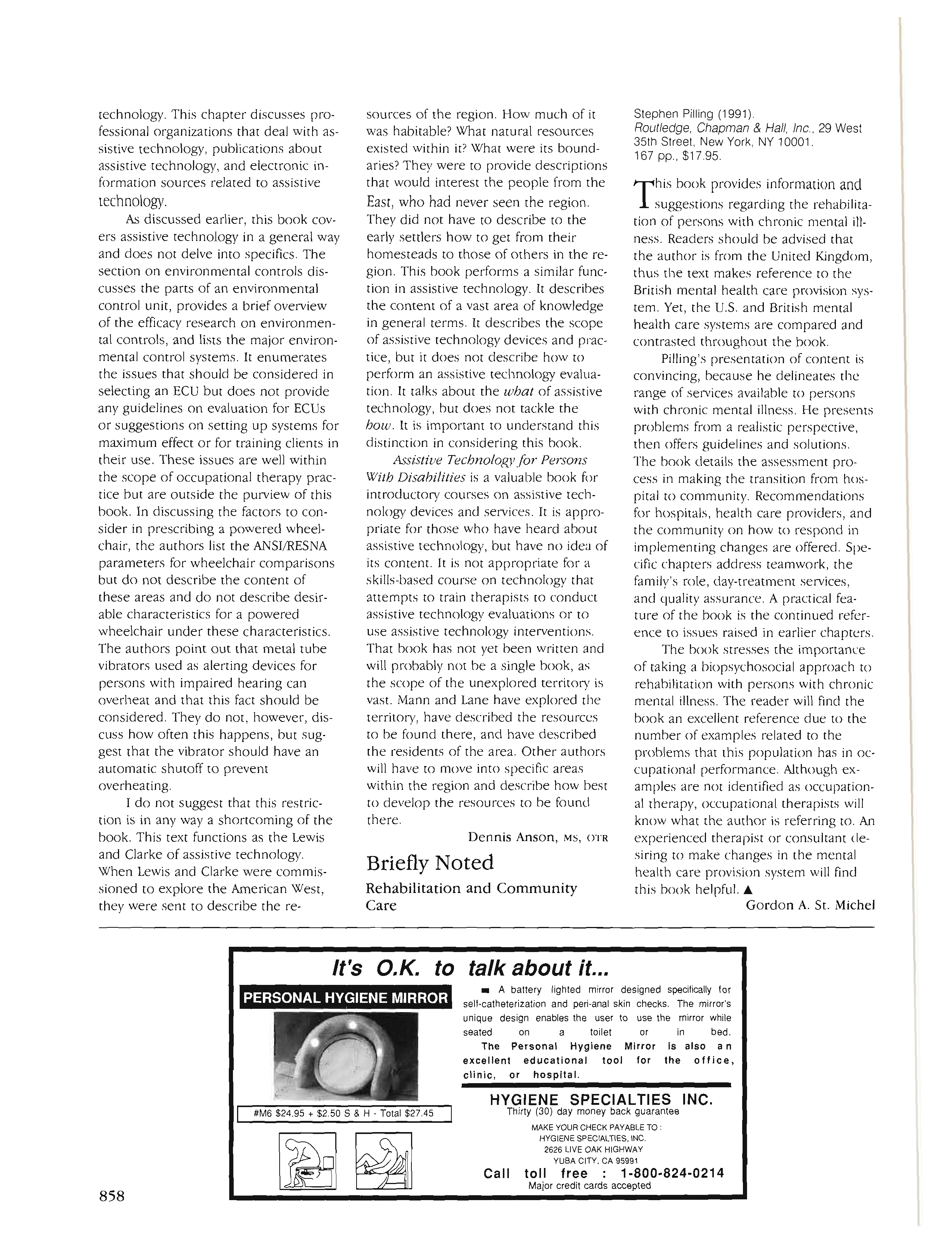 First page of Briefly Noted