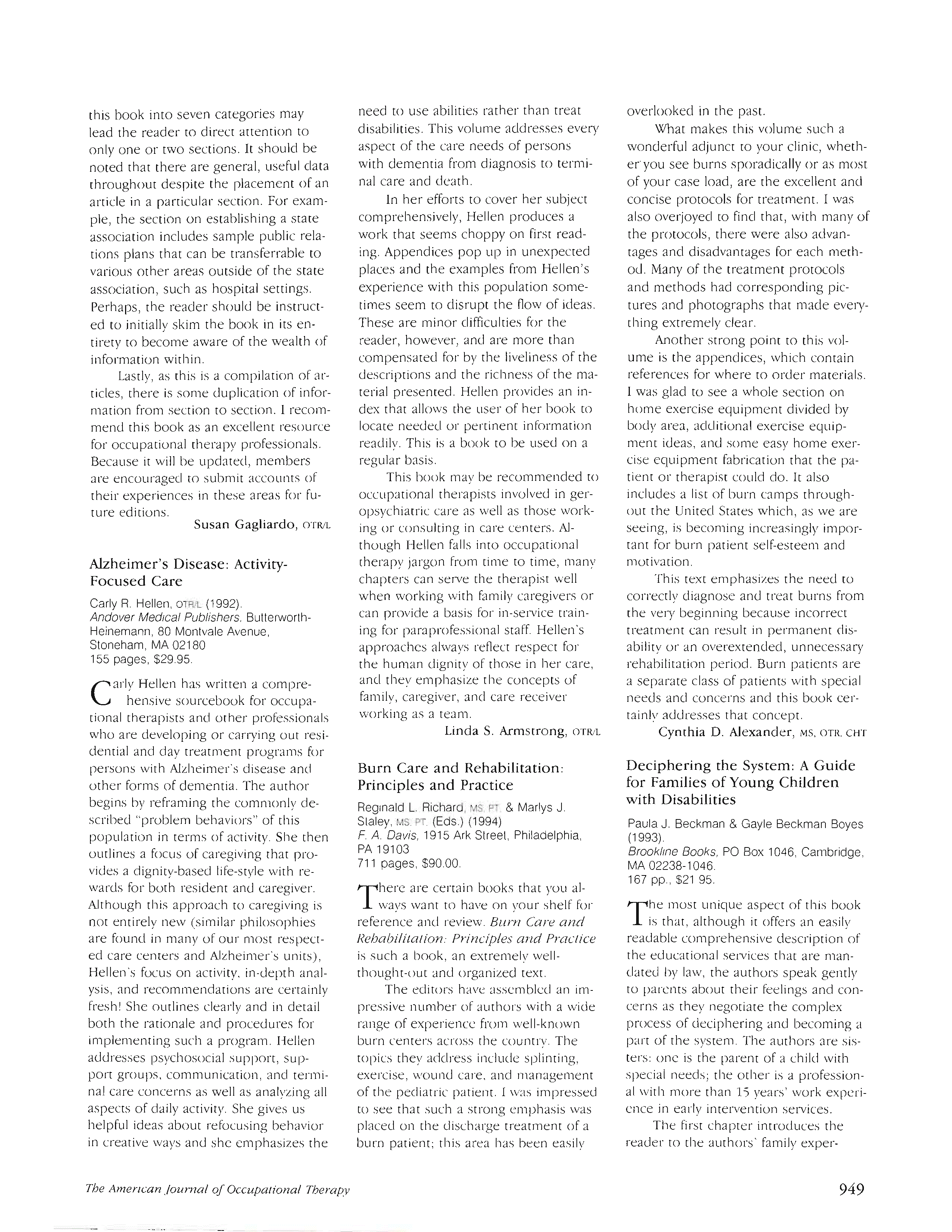 First page of Burn Care and Rehabilitation: Principles and Practice