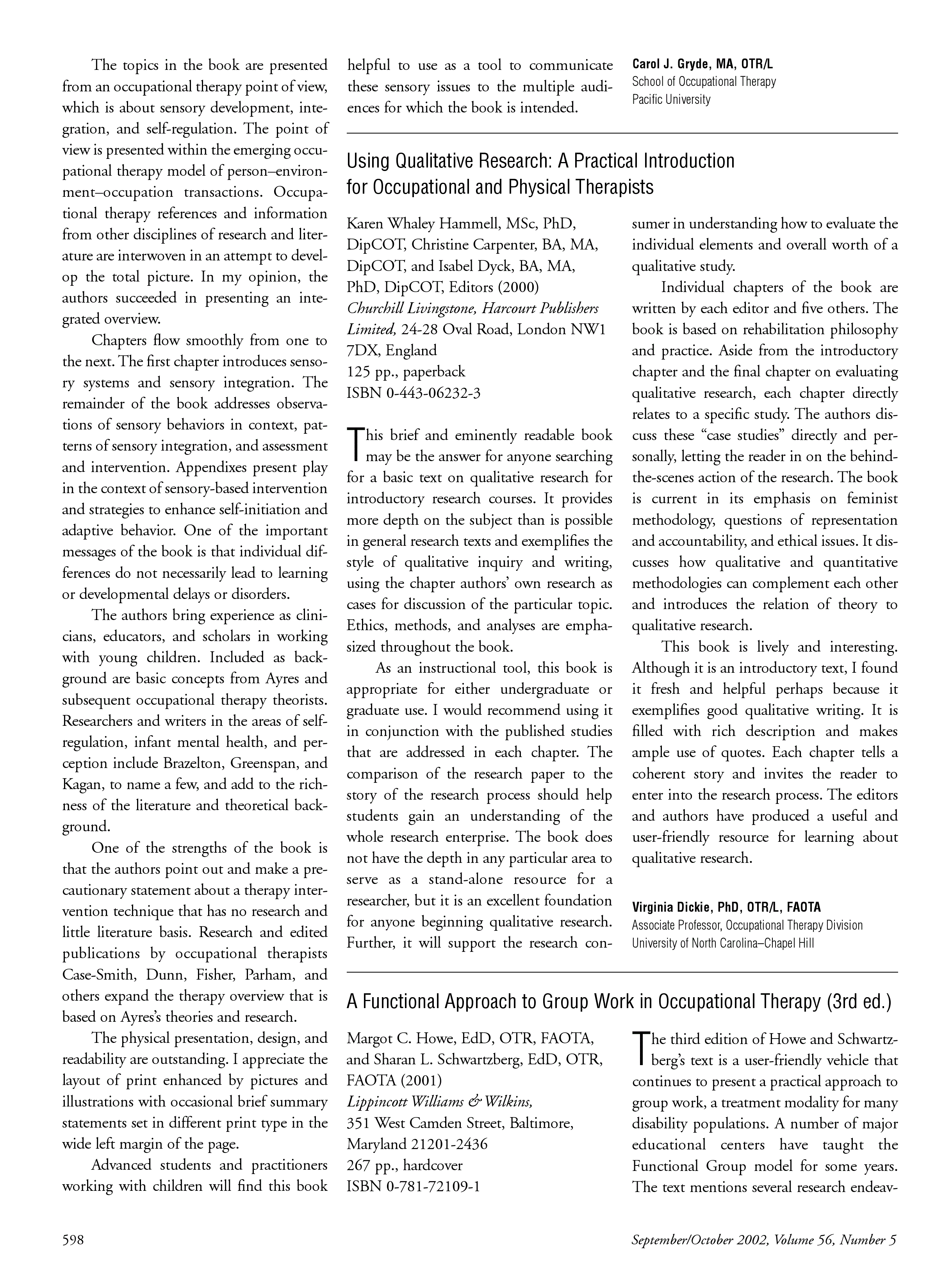 First page of Reflections on Disability: Ethnography, Cultural Biography, and Essay