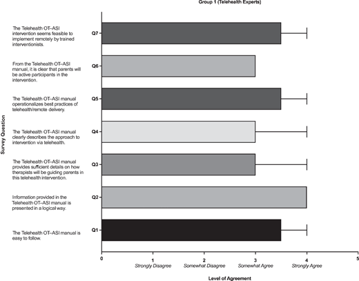 Telehealth expert survey results.
