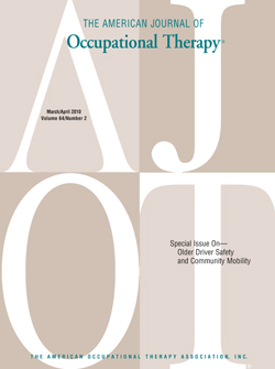 The American Journal of Occupational Therapy Cover Image for Volume 64, Issue 2