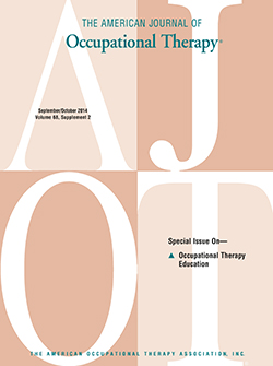 The American Journal of Occupational Therapy Cover Image for Volume 68, Issue Supplement_2