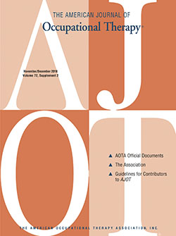 The American Journal of Occupational Therapy Cover Image for Volume 72, Issue Supplement_2