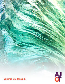 The American Journal of Occupational Therapy Cover Image for Volume 75, Issue 5