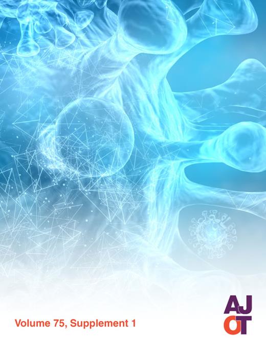 The American Journal of Occupational Therapy Cover Image for Volume 75, Issue Supplement_1