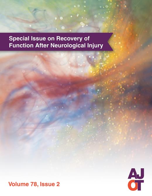 The American Journal of Occupational Therapy Cover Image for Volume 78, Issue 2