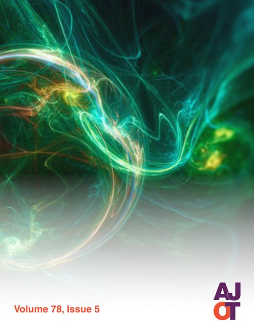 The American Journal of Occupational Therapy Cover Image for Volume 78, Issue 5